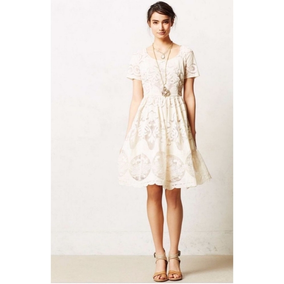 plenty by tracy reese • stella ivory lace dress - Picture 1 of 11